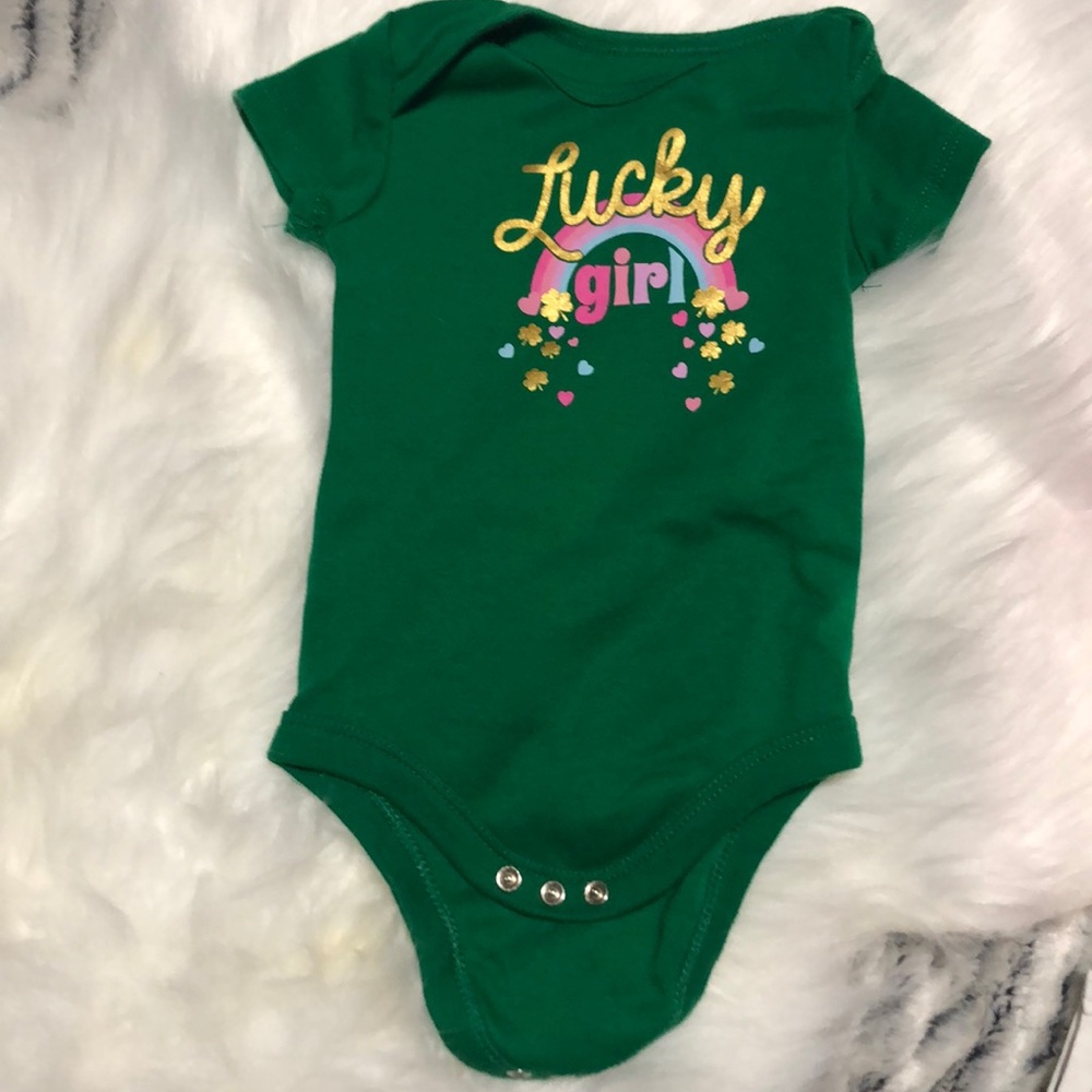 St. Patty’s day onesie